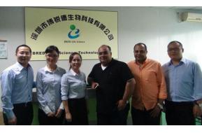 Miralab from Egypt visited Bred life science